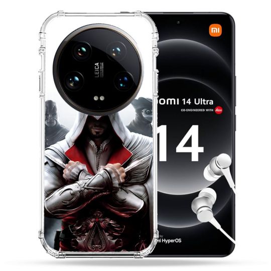 Coque Renforcée Pour Xiaomi 14 Ultra Assassin Creed Mask
