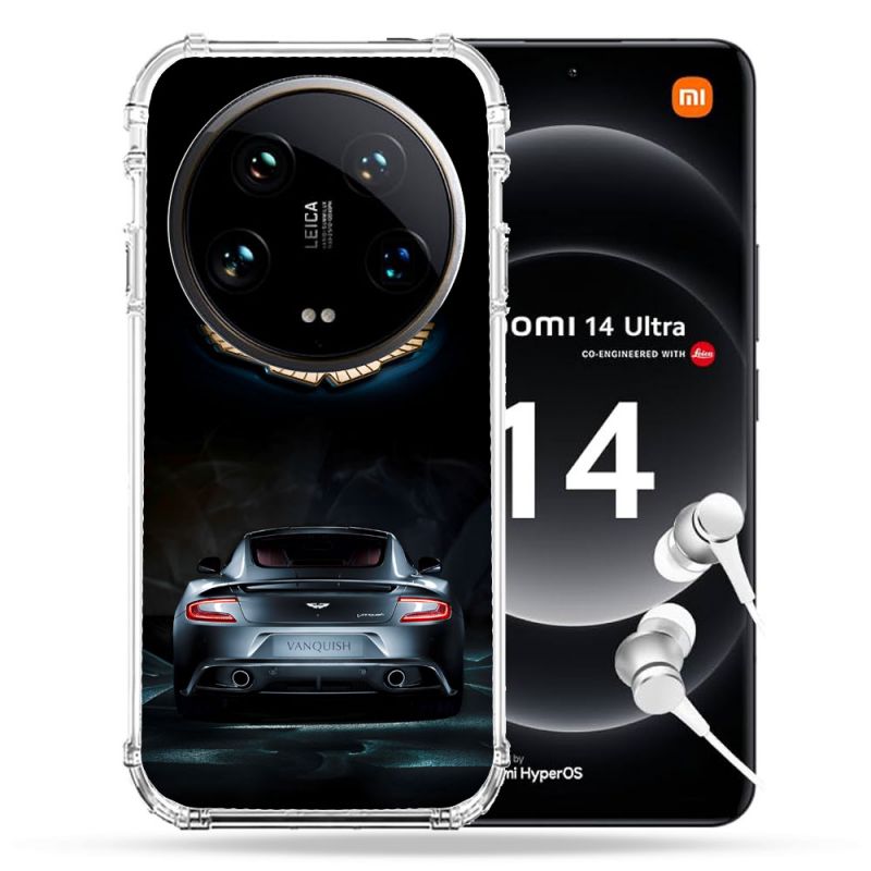 Coque Renforcée Pour Xiaomi 14 Ultra Aston Martin