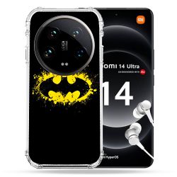 Coque Renforcée Pour Xiaomi 14 Ultra Batman Logo