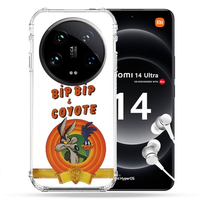 Coque Renforcée Pour Xiaomi 14 Ultra Bip Bip Coyote