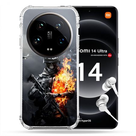Coque Renforcée Pour Xiaomi 14 Ultra Call Of Duty Squelette