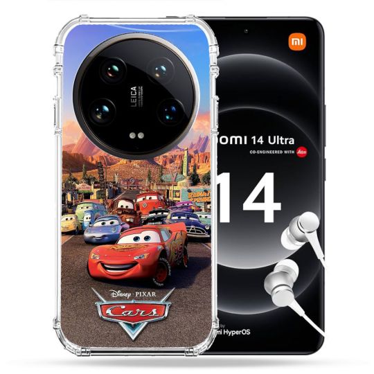 Coque Renforcée Pour Xiaomi 14 Ultra Cars Affiche