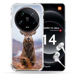 Coque Renforcée Pour Xiaomi 14 Ultra Chasse Chevreuil Montagne