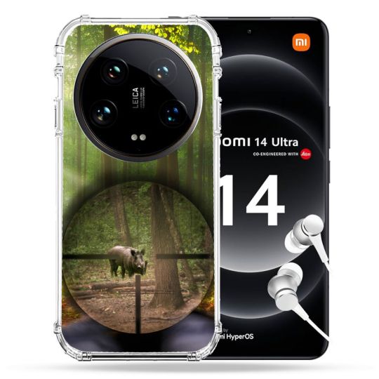 Coque Renforcée Pour Xiaomi 14 Ultra Chasse Sanglier Viseur