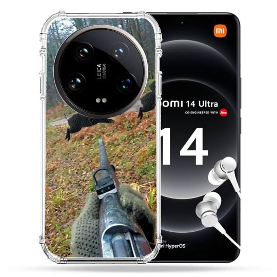 Coque Renforcée Pour Xiaomi 14 Ultra Chasse Vision Tir