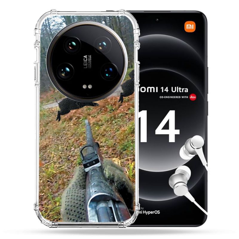 Coque Renforcée Pour Xiaomi 14 Ultra Chasse Vision Tir