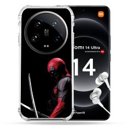 Coque Renforcée Pour Xiaomi 14 Ultra Deadpool Epee