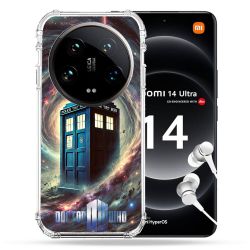 Coque Renforcée Pour Xiaomi 14 Ultra Dr Who Tardis Univers