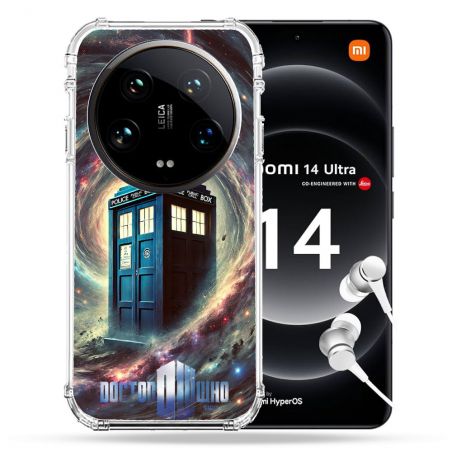 Coque Renforcée Pour Xiaomi 14 Ultra Dr Who Tardis Univers