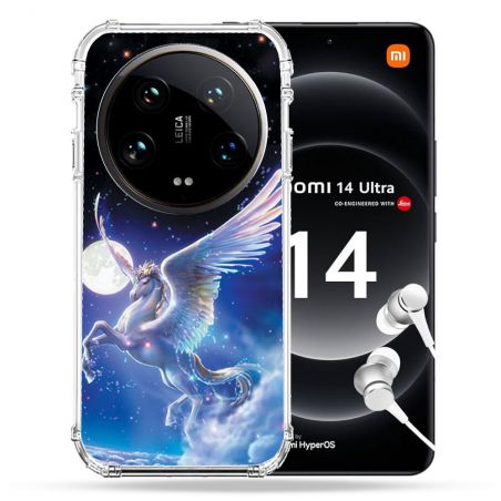 Coque Renforcée Pour Xiaomi 14 Ultra Fantastique Licorne Céleste