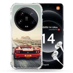 Coque Renforcée Pour Xiaomi 14 Ultra Ferrari F50