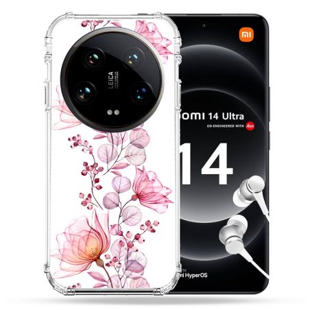 Coque Renforcée Pour Xiaomi 14 Ultra Fleur Eclosion