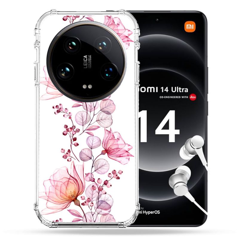 Coque Renforcée Pour Xiaomi 14 Ultra Fleur Eclosion