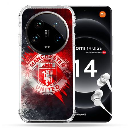 Coque Renforcée Pour Xiaomi 14 Ultra Foot Manchester United