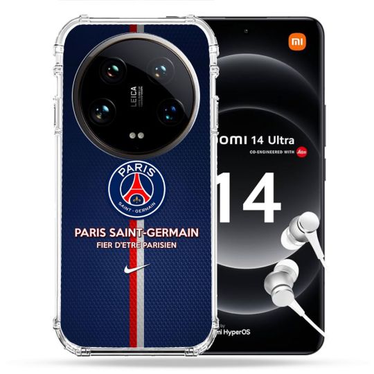 Coque Renforcée Pour Xiaomi 14 Ultra Foot PSG Fier