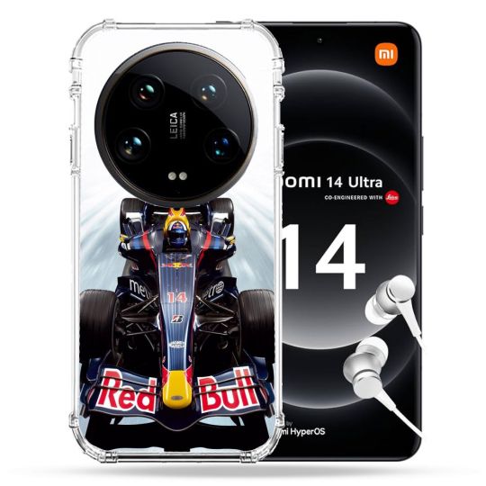 Coque Renforcée Pour Xiaomi 14 Ultra Formule 1 F1 Red Bull