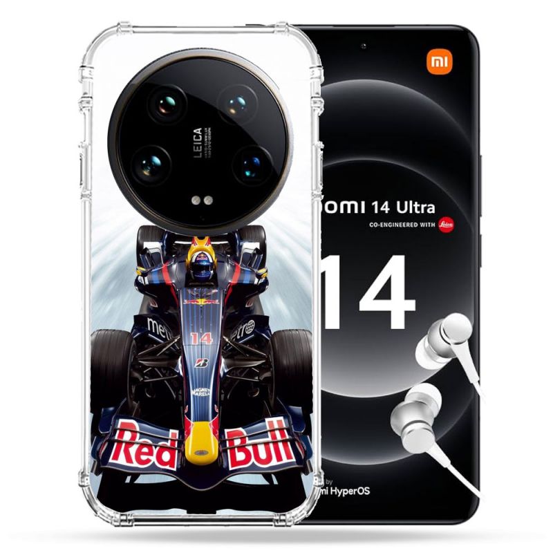 Coque Renforcée Pour Xiaomi 14 Ultra Formule 1 F1 Red Bull