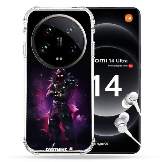 Coque Renforcée Pour Xiaomi 14 Ultra Fortnite Raven