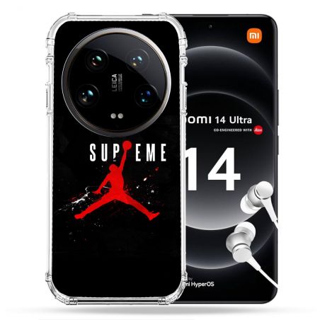 Coque Renforcée Pour Xiaomi 14 Ultra Jordan Supreme Noir