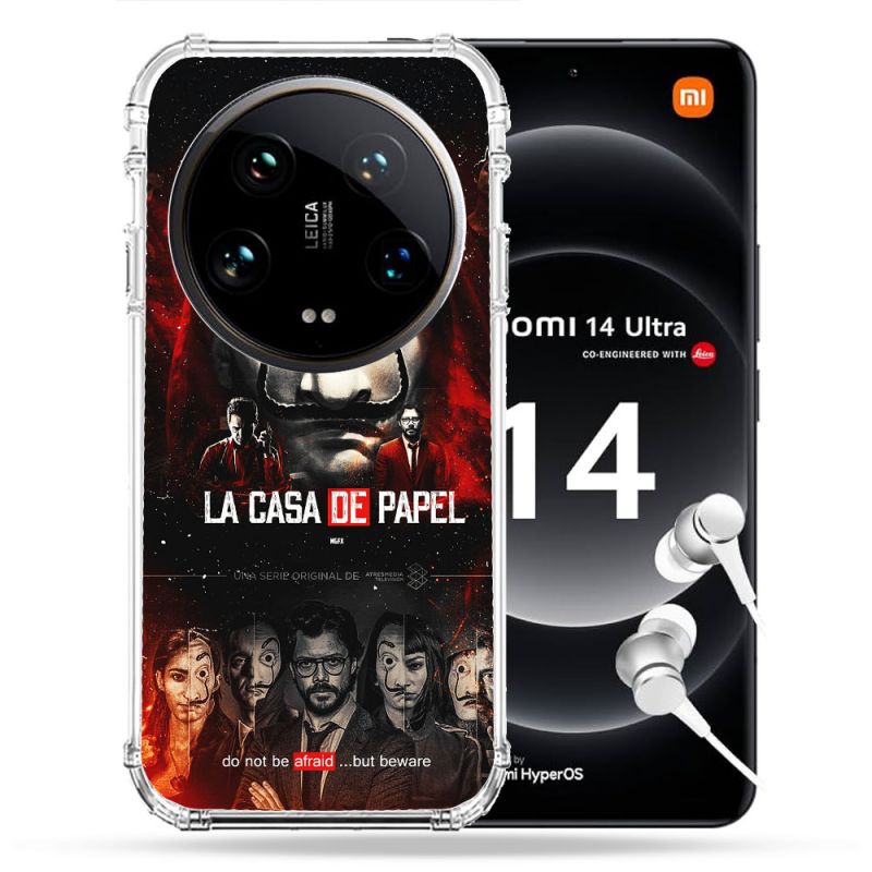 Coque Renforcée Pour Xiaomi 14 Ultra La Casa De Papel