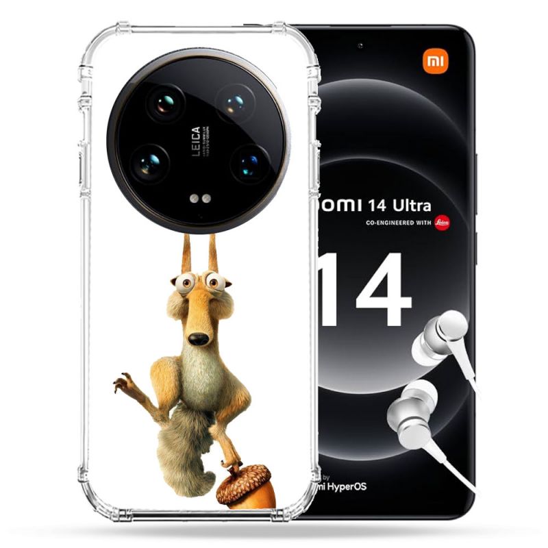 Coque Renforcée Pour Xiaomi 14 Ultra L'âge de Glace Scratch Suspendu