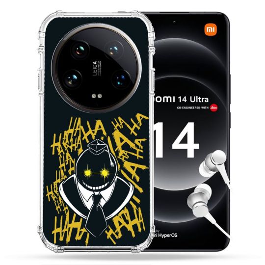 Coque Renforcée Pour Xiaomi 14 Ultra Manga Assassination Classroom Kuro Noir