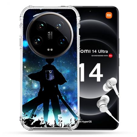 Coque Renforcée Pour Xiaomi 14 Ultra Manga Attaque Titans Levi