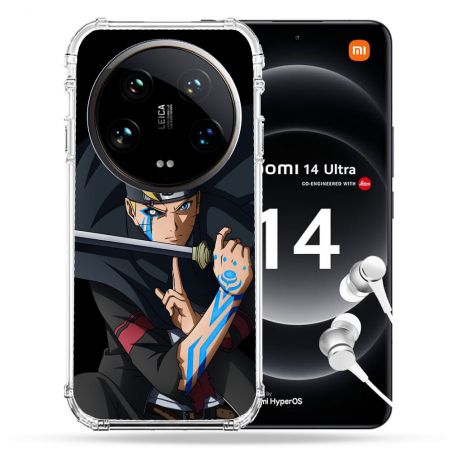 Coque Renforcée Pour Xiaomi 14 Ultra Manga Boruto Tatouage