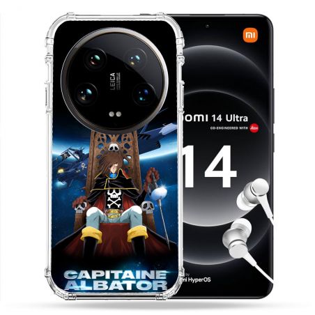 Coque Renforcée Pour Xiaomi 14 Ultra Manga Capitaine Albator