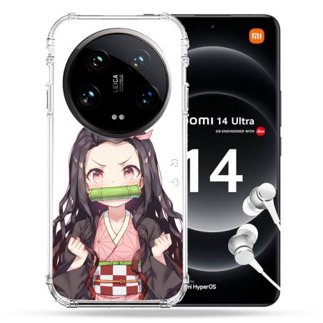 Coque Renforcée Pour Xiaomi 14 Ultra Manga Demon Slayer Nezuko