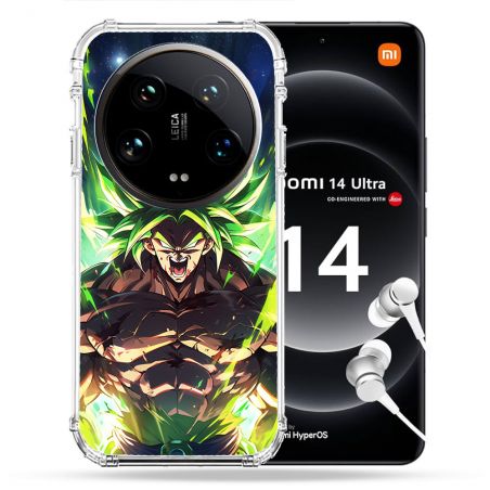Coque Renforcée Pour Xiaomi 14 Ultra Manga Dragon Ball Broly