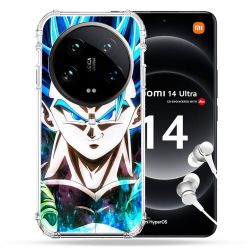 Coque Renforcée Pour Xiaomi 14 Ultra Manga Dragon Ball Gogeta Visage