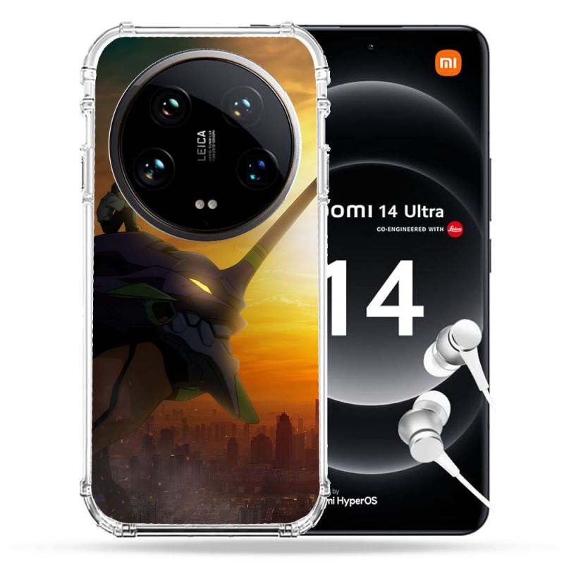 Coque Renforcée Pour Xiaomi 14 Ultra Manga Evangelion