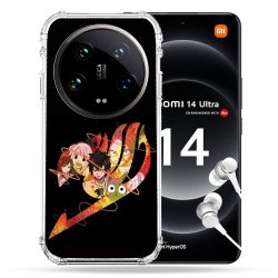 Coque Renforcée Pour Xiaomi 14 Ultra Manga Fairy Tail Logo Noir