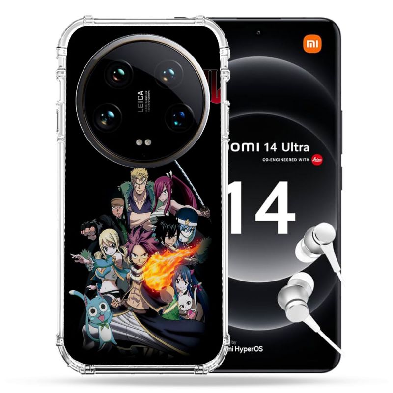 Coque Renforcée Pour Xiaomi 14 Ultra Manga Fairy Tail Logo Team