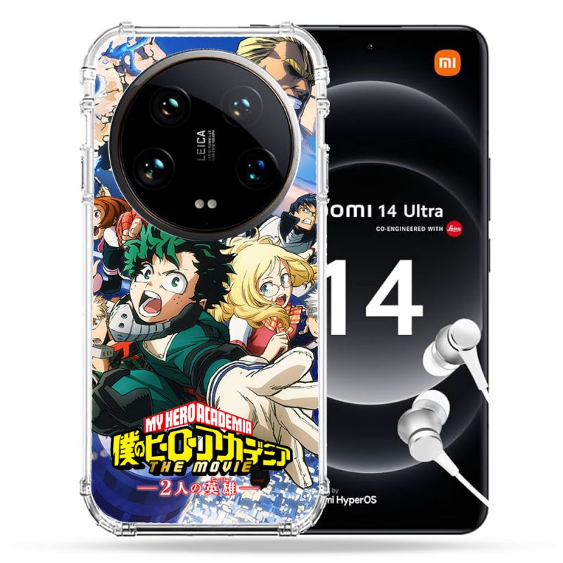 Coque Renforcée Pour Xiaomi 14 Ultra Manga My Hero Academia Affiche