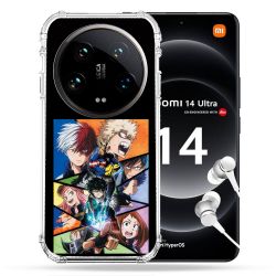 Coque Renforcée Pour Xiaomi 14 Ultra Manga My Hero Academia Noir