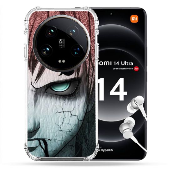Coque Renforcée Pour Xiaomi 14 Ultra Manga Naruto Gaara
