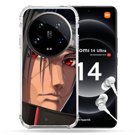 Coque Renforcée Pour Xiaomi 14 Ultra Manga Naruto Itachi Visage
