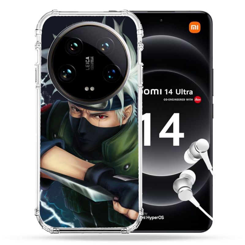 Coque Renforcée Pour Xiaomi 14 Ultra Manga Naruto Kakashi