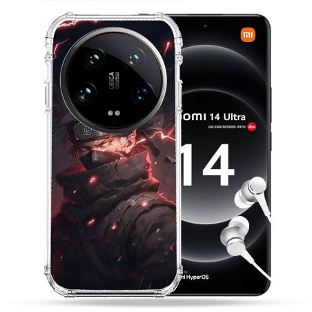 Coque Renforcée Pour Xiaomi 14 Ultra Manga Naruto Kakashi Dark