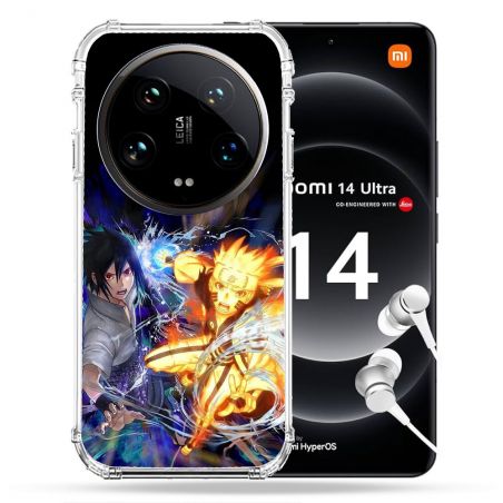 Coque Renforcée Pour Xiaomi 14 Ultra Manga Naruto VS