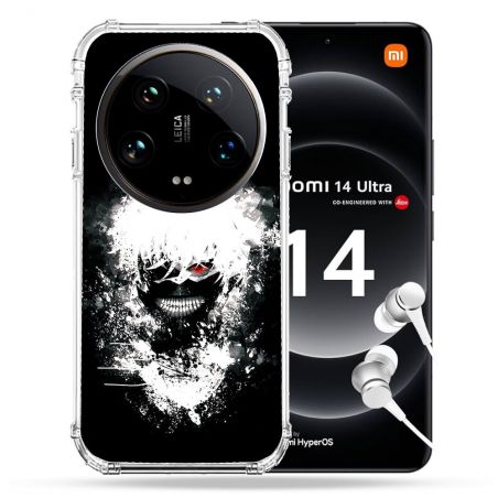 Coque Renforcée Pour Xiaomi 14 Ultra Manga Tokyo Ghoul Kaneki Tag