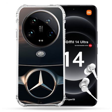 Coque Renforcée Pour Xiaomi 14 Ultra Mercedes Calendre