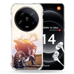 Coque Renforcée Pour Xiaomi 14 Ultra Moto Cross Soleil