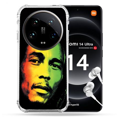 Coque Renforcée Pour Xiaomi 14 Ultra Musique Bob Marley 2