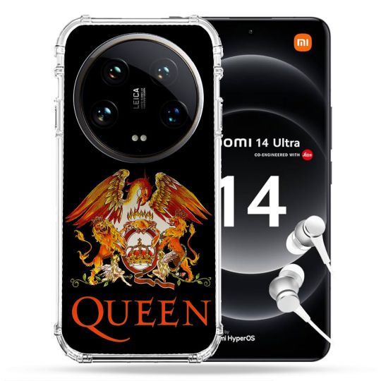 Coque Renforcée Pour Xiaomi 14 Ultra Musique Rock Queen