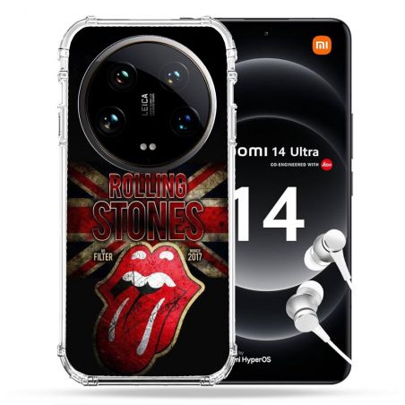 Coque Renforcée Pour Xiaomi 14 Ultra Musique Rolling Stones
