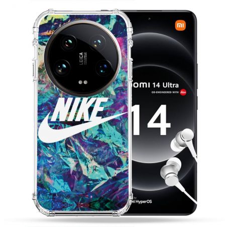 Coque Renforcée Pour Xiaomi 14 Ultra Nike Turquoise