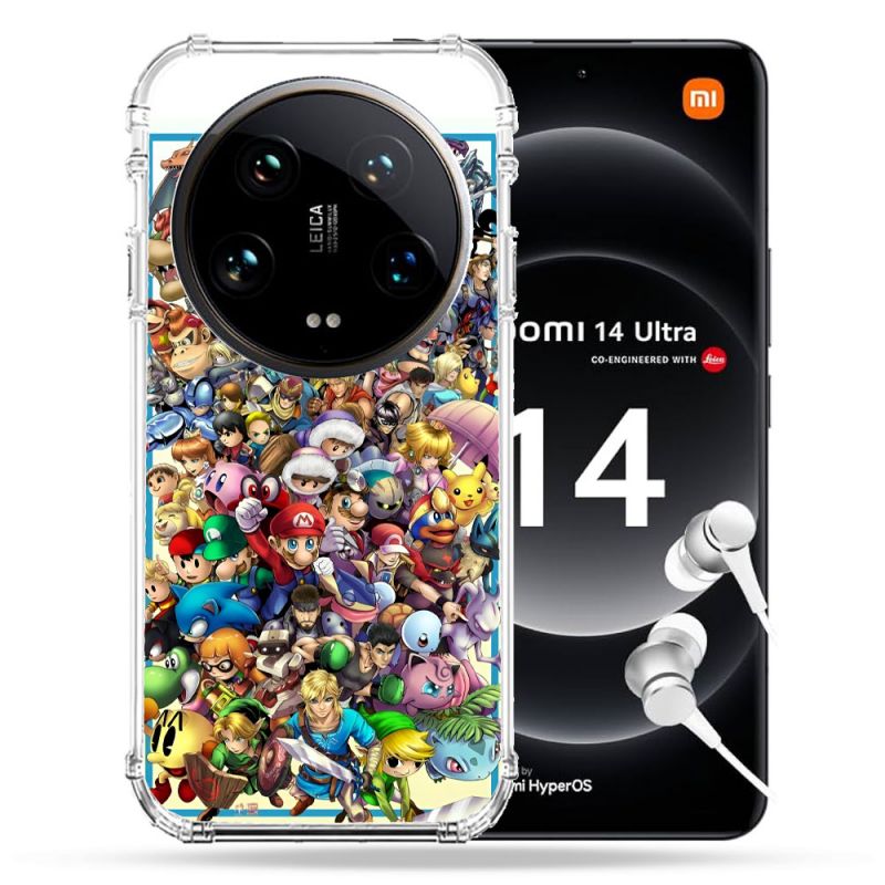 Coque Renforcée Pour Xiaomi 14 Ultra Nintendo